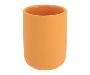 Tendance - Taza de gres Efecto Goma 300 ml - Mostaza