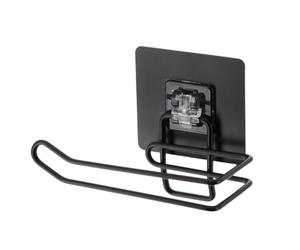 Tendance - WC derouleur de Metal Pintado en Tarjeta Adhesiva 3 m - Negro Mate