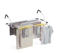 Newlux Tendedero Balcón Aereo V14 Blanco XXL de metal (107 × 55,5 × 28 cm). Capacidad de 14 m y resistencia de hasta 10 kg.
