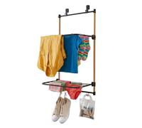Tendedero de puerta, tendedero colgante, tendedero plegable, perchero para ropa