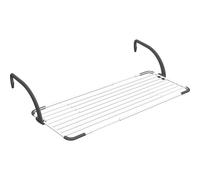 Vileda Brezza Extend Tendedero Extensible de Acero y Resina, para balcón, Espacio para Tender 20 m, 188 x 55 x 30 cm
