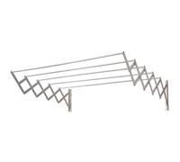 Tendedero extensible pared aluminio 1,20 metros