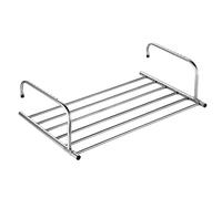 Tendedero Para Balcón: Toalleros Extensibles Reutilizables Con Rotación De 360 grados | Rejilla De Secado Para Radiador De Balcón De Acero Inoxidable | Ropa Plegable Resistente Del Ajuste De 10 Nive
