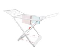 Tendedero Plegable de 100% Resina,Fabricado en España, 180x108x55cm, Resistente y Firme con Viento, Tendedero Exterior/Interior de Ropa Adecuado para Balcón, Jardín, Salón, Blanco. Envío desde España