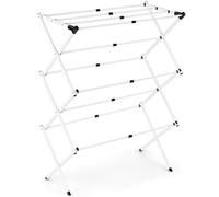 Tendedero plegable vertical extensible aluminio | Tendedero de ropa interior exterior | Ajustable en altura y anchura | Tendedero portátil compacto resistente | Drying rack 4 niveles Espacios pequeños
