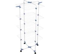 Gimi Modular 4 Tendedero de Torre Modulable, Metal, Blanco, 71x5x168.5 cm, interior