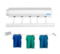 Tendederos Extensibles, Tendedero Retráctil Tendedero Telescópico Telescópico Montado en la Pared Portátil Tendedero de Ropa Telescópico para Interiores Y Exteriores para Interiores Y Exteriores
