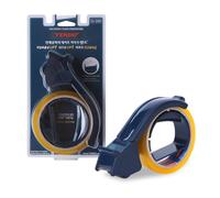 TENDO° SJ-25M] Dispensador de cinta inteligente, pistola de cinta de fácil corte, para cintas de 20~25 mm de ancho con una hoja cromada inclinada de 10° patentada (se incluye una cinta de 25 mm de an