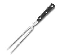 Tenedor para carne PLUTON 15 cm, remaches de acero inoxidable, negro, Lion Sabatier