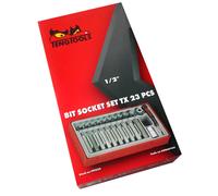 Teng Tools 68860105 Tx Vaso con Punta Set TTTX23 Hexagonal Destornillador 23pcs