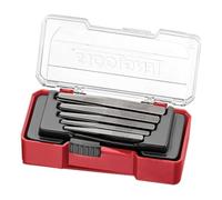 Teng Tools Juego de extractores de tornillos dañados/pelados con dureza HRC50-52 - TJSE05S