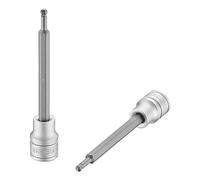 Teng Tools M381504BL-C - Broca hexagonal de 4 mm con extremo de bola extralargo métrico de 3/8 pulgadas - M381504BL-C