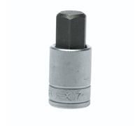 TENGTOOLS 68200906 Tengtools Llaves de Vaso, Hexagonales 1/2", 17mm Tamaño, 55.0mm Largo