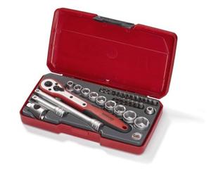 Tengtools T3834 - Juego de vasos 3/8" de 34 piezas