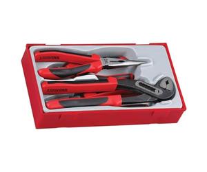 Tengtools TT440-T - Juego de 4 alicates Mega Bite con mangos de TPR