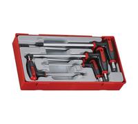Tengtools TTHEX7 - Juego de 7 destornilladores hexagonales mango en T