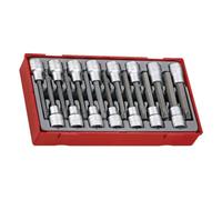 Tengtools TTTXH15 - Juego de 15 vasos 1/2" con puntas largas de 100 mm
