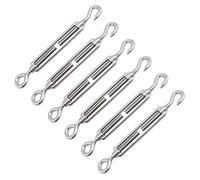 Tensor De Alambre, Tensores De Acero Inoxidable, Tensor 304 De Acero Inoxidable, Tensor De Acero Inoxidable 304, Tensor De Acero Inoxidable De Alta Resistencia, Tensor De Ojo Ajustable, 6 Piezas