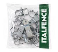 Tensores de alambre en acero galvanizado, anticorrosión [10 piezas]