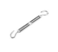Tensores Para Toldos M4-M27 304 Stainless Steel Oo/Cc Type Adjust Chain Rigging Hooks & Eye Turnbuckle Wire Rope Tension Device(CC Type,M8-1pcs)