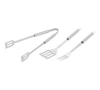 Tepro - Utensilios para Barbacoa (3 Piezas), Color Plateado