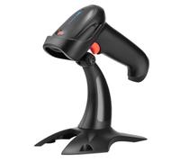 Tera Escáner inalámbrico de código de Barras Pro 2D, Lector de código QR Bluetooth con Soporte, escaneo rápido y preciso de 2200 mAh, HW0002