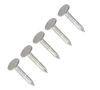TERF® Clavos galvanizados ELH Clout de 15 mm x 3 mm de 15 mm x 3 mm, clavos de cabeza extra grandes para techos, bricolaje y manualidades, decoración del hogar, carpintería, muebles y construcción