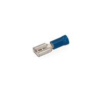 Terminal EDM Faston Ø 6,3 mm Hembra Cable 100 Unidades