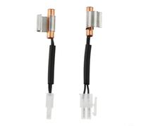Termistor de refrigerador W10383615 para marca A, reemplazo del sensor de temperatura de control de frío, pieza de sonda de descongelación compatible con refrigeración de refrigerador y congelador