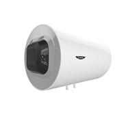 Termo eléctrico, modelo Pro1 Eco H 80 H EU 1500 W de instalación horizontal, display de leds, función Eco Evo, regulación electrónica de la temperatura (Referencia: Ariston 3201955), blanco, estándar