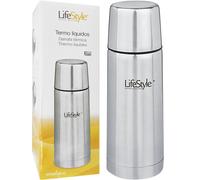 Termo líquido en acero inoxidable Lifestyle - Mantén tus bebidas calientes o frías en este termo de calidad
