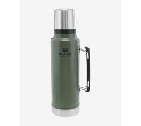 Stanley Classic Legendary Botella Termica 1 Litro - Mantiene Frío o Calor 24 Horas - Termo Cafe - Cantimplora Acero Inoxidable - Sin BPA - Apto Para Lavavajillas - Hammertone Green