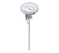 Termómetro digital de lectura instantánea para carne, con sonda larga, utilizado para barbacoas, dulces, cocina, barbacoa, ahumador, cocina de acero inoxidable con sonda larga, esfera, espumas de