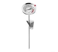 Termómetro digital para carne con soporte de clip, sonda de lectura rápida para cocinar a la parrilla y freír, 23 cm (30 cm)