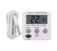 Termómetro digital para congelador con función de alarma.