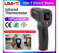 Termómetro Digital UNI-T UT306S UT306C, sin contacto, láser infrarrojo Industrial para el hogar, medidor de temperatura, pistola-50 ℃ -500 ℃ UT306C