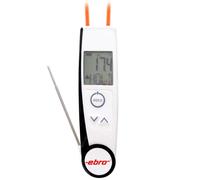 Termómetro Dual 2 en 1 con Certificado de Calibración y Apuntador Láser, CHI 750