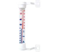 Termómetro exterior para ventana 27 cm, medición precisa, instalaci?