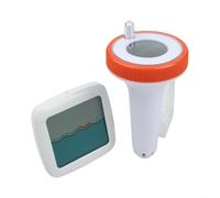 Termómetro flotante inalámbrico IP67 para piscina, sensor digital de temperatura del agua, bañera de spa, peces para tanque de lectura en tiempo real, gris