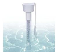 Termómetro flotante para piscina, fácil de leer | Sensor de temperatura del agua del estanque para mujeres, hombres, propietarios de viviendas, deportistas, patio trasero