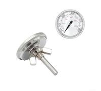 Termómetro Grill para weber para spirit 200 300 para Serie E S | para acero inoxidable, compatible para weber para spirit, diámetro 45mm, para resistencia alta temperatura, lectura precisa