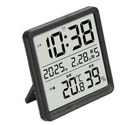 Termómetro higrómetro digital - Sensor de temperatura magnético | Regulador de humedad con temporizador para, invernadero y baño, , 170 caracteres.