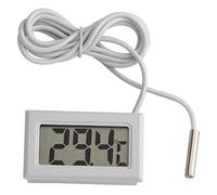 Termómetro Nano Plateado para el Baño de la Piscina, Mini Pantalla Led, Medidor de Temperatura Digital, Utensilios, Sensor de Sonda, Termómetro Digital Lcd