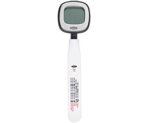 Termómetro para parrilla GOOD GRIPS, 25 cm, negro, plástico, OXO