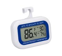 Termómetro Temperatura, Pantalla LCD Fácil Lectura Con Imán Y Memoria Máxima Mínima, Termómetro Para, Frigorífico Y Enfriador, Para Restaurantes Tiendas Cocinas Y Comedores