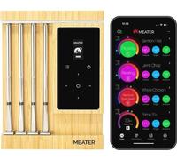 Termómetros de carne inteligentes para Wi-Fi con sondas avanzadas: conexión inalámbrica Bluetooth, ideales para parrillas, hornos, ahumadores, freidoras de aire y freidoras