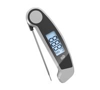 Termómetros de cocina de lectura rápida con función de encendido y apagado automático y pantalla de retroiluminación, ideal para hornear carne, freír, termómetros profundos