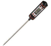 Termómetros digitales para carne Ibenzoa®: punta de sensor de acero inoxidable en forma de bolígrafo, pantalla LCD grande, rango de temperatura de -50 a 300 °C, conmutable entre Celsius y Fahrenheit,