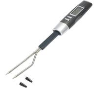 Termómetros digitales para cocinar Ibenzoa® con una sonda de acero inoxidable extra larga: medición precisa de la temperatura para carne, líquidos y barbacoa, con lectura rápida