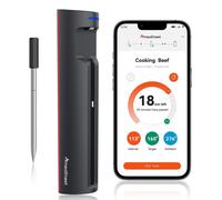 Termómetros inalámbricos para carne con Bluetooth y Wi-Fi, precisión de ±0,5°C